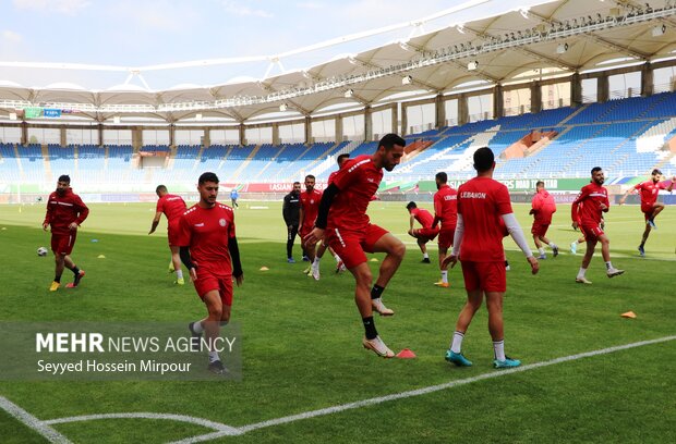 Team Melli training session before match vs Lebanon
