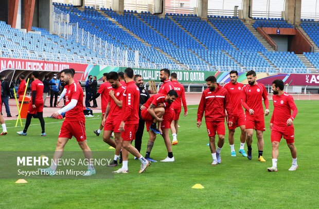 Team Melli training session before match vs Lebanon

