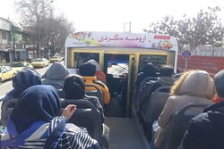 بازدید ۱۰۰۰ نفر با اتوبوس گردشگری ارومیه از جاذبه های گردشگری