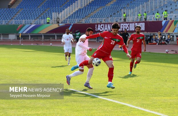 دیدار تیم ملی فوتبال ایران با تیم ملی فوتبال لبنان