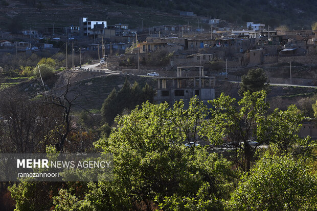 Kolm village in Ilam province.