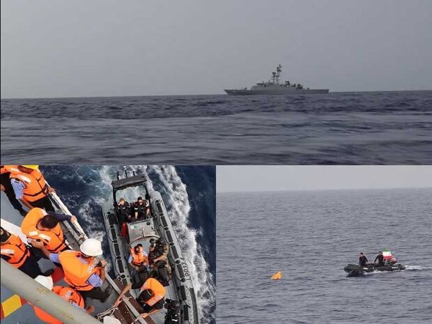 تمرین عملیات کمک پزشکی و نجات نفرات مضطر در دریا انجام شد