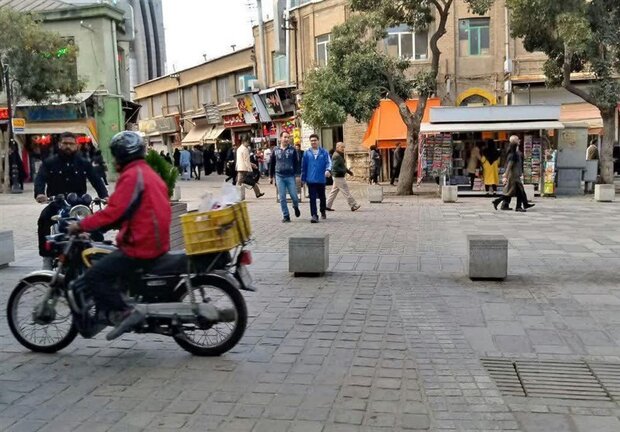 اجرای طرح برخورد با موتورسیکلت سواران مزاحم در شهر همدان 