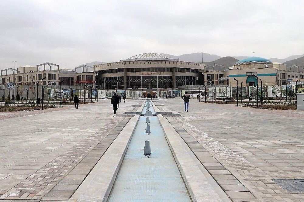باغ‌ایرانی ایوان سلام پایانه مسافربری امام‌رضا(ع) مشهد افتتاح شد