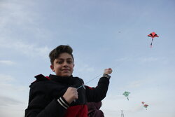 Kite running festival in Kermanshah