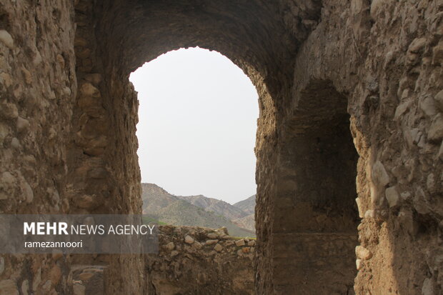 Siagol fire temple in Eyvan County