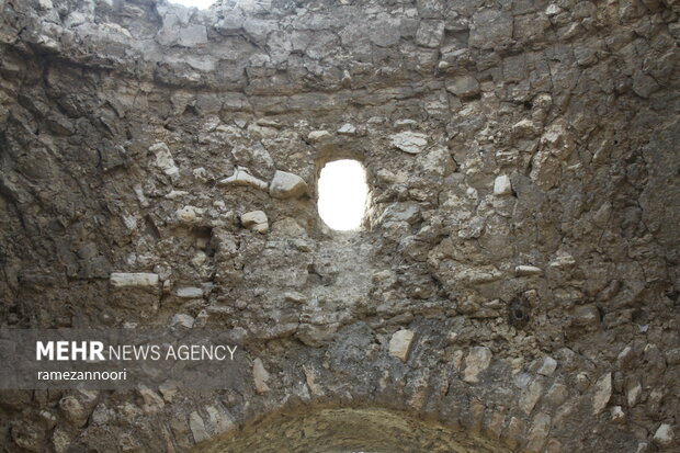 Siagol fire temple in Eyvan County