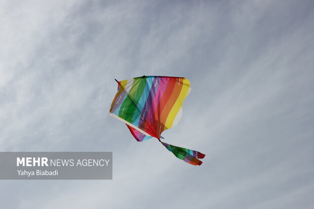 Kite running festival in Kermanshah