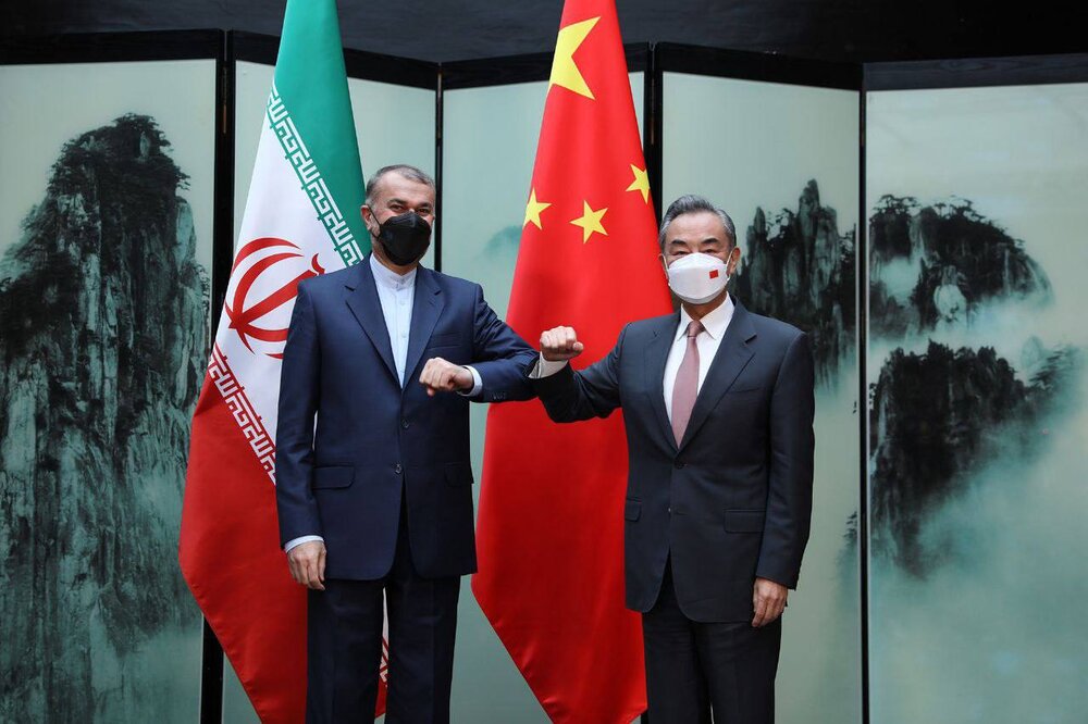 ایران اور چین کی  بڑی اقتصادی ظرفیتوں کو فعال کرنے پر تاکید
