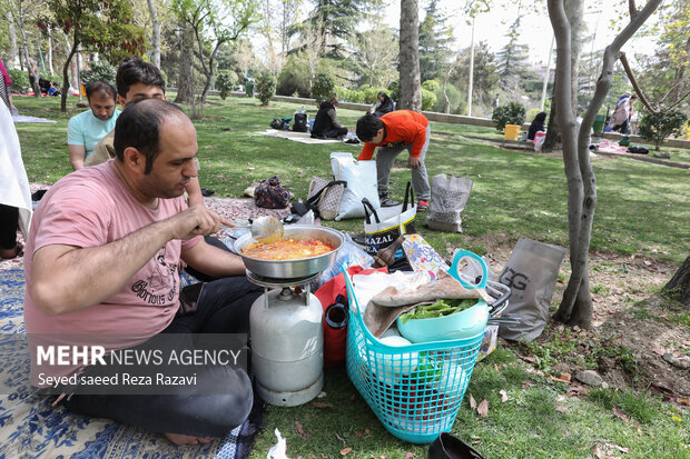 Nature Day in Tehran