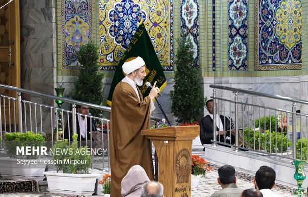 Recitation of Holy Quran in Imam Reza (PBUH) holy shrine