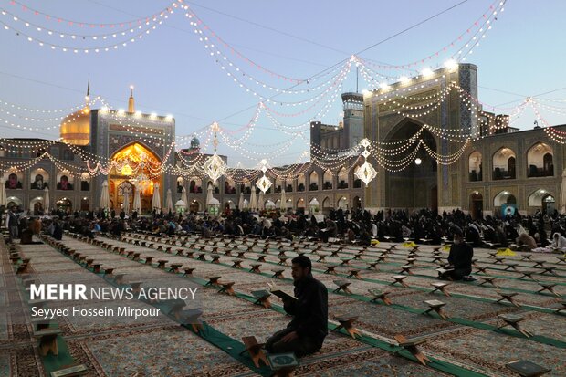 Recitation of Holy Quran in Imam Reza (PBUH) holy shrine