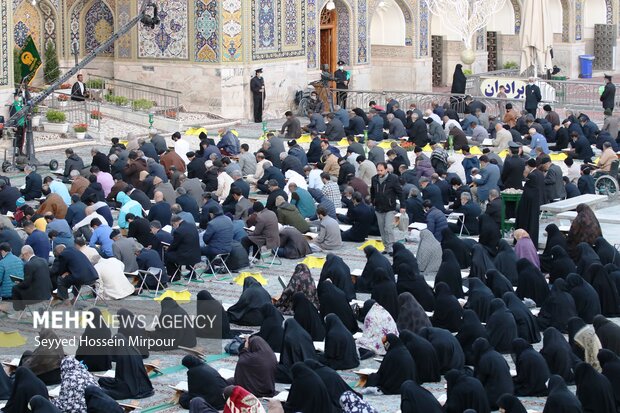 Recitation of Holy Quran in Imam Reza (PBUH) holy shrine