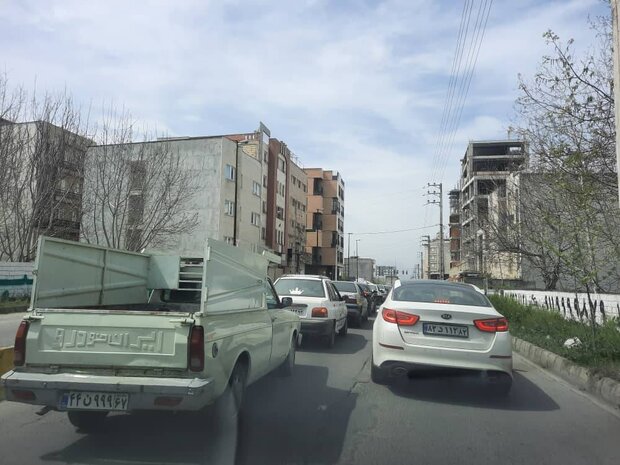 وضعیت ترافیک عصرگاهی تهران/ ترافیک سنگین در بزرگراه شهید سلیمانی 