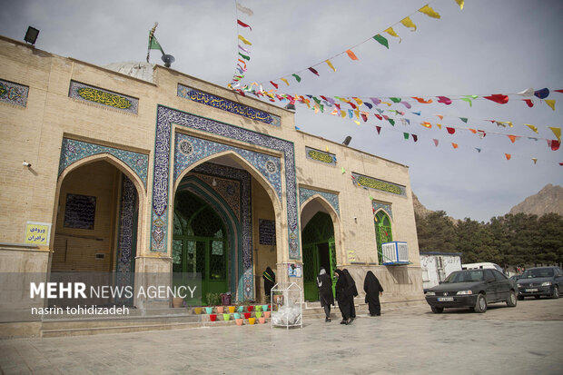 جزء‌خوانی قرآن در امامزاده ابراهیم کرمانشاه