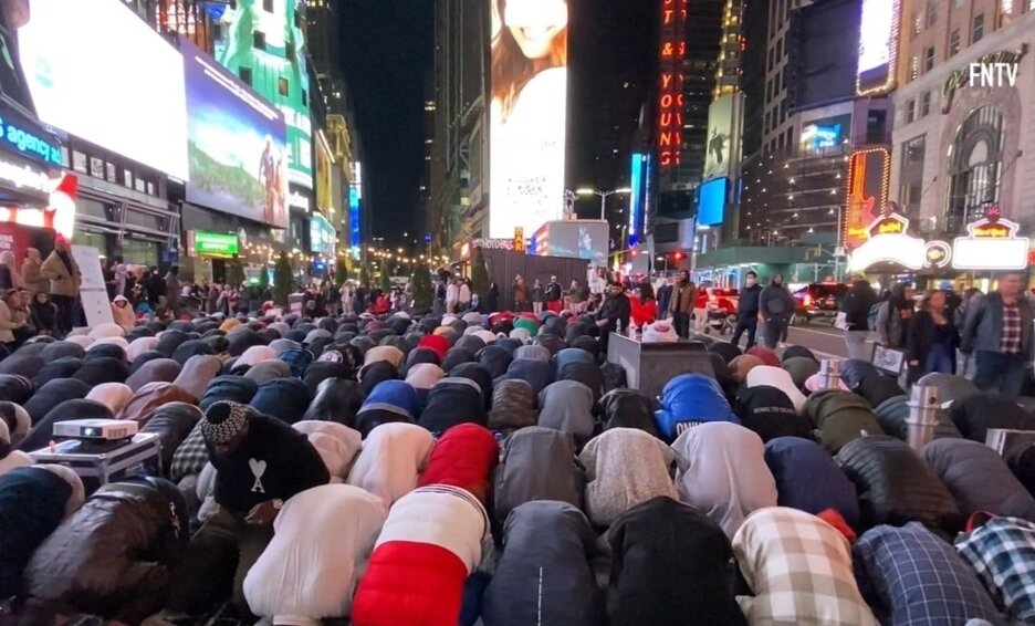 جشن رمضان در قلب میدان تایمز!