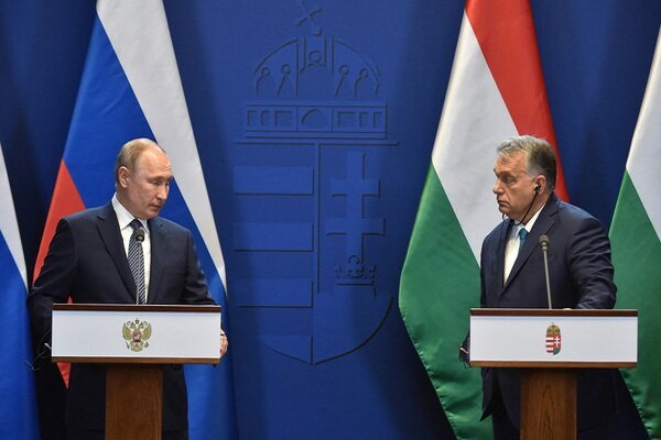 نخست‌وزیر مجارستان پیشنهاد «آتش‌بس فوری» به پوتین داد