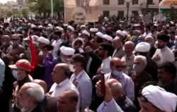 آغاز مراسم تشییع پیکر شهید جهادگر محمد اصلانی در مشهد