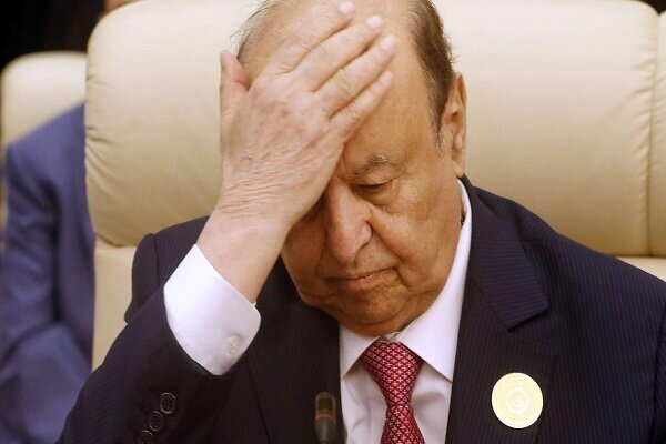 Resigned, fugitive Yemeni president Mansur Hadi stepped down