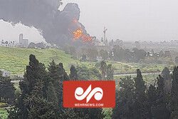تصاویری از آتش‌سوزی مهیب در شمال فلسطین اشغالی