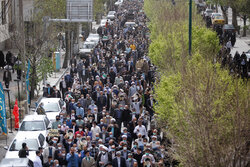 راهپیمایی مردم همدان در محکومیت اقدام تروریستی در مشهد
