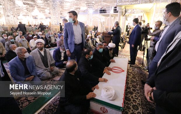تشییع پیکر پاک شهید حجت الاسلام دارایی در مشهد