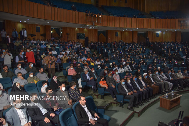 Opening ceremony of the Islamic Revolution Art Week in Shiraz