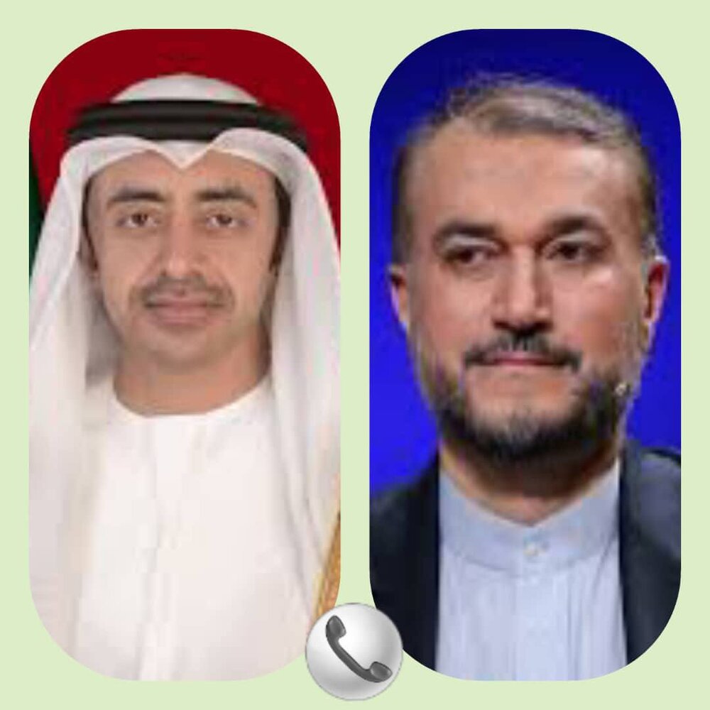 تذکر امیرعبداللهیان به همتای اماراتی درباره جای پای صهیونیست‌ها
