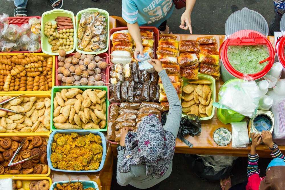 Malaysian Muslims celebrating holy Ramadan