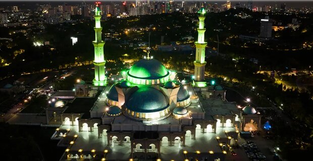 Muslims in Malaysia celebrating Holy Ramadan joyfully