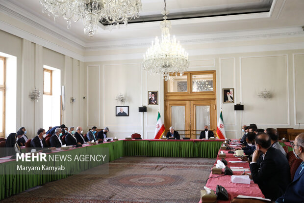جلسه ستاد هماهنگی روابط اقتصادی خارجی در وزارت خارجه صبح یکشنبه در محل وزارت امور خارجه برگزار شد