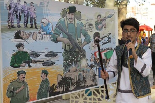 پرده‌خوانی «شکارچی تانک» با روایت مجاهدت شهید صفا در بجنورد