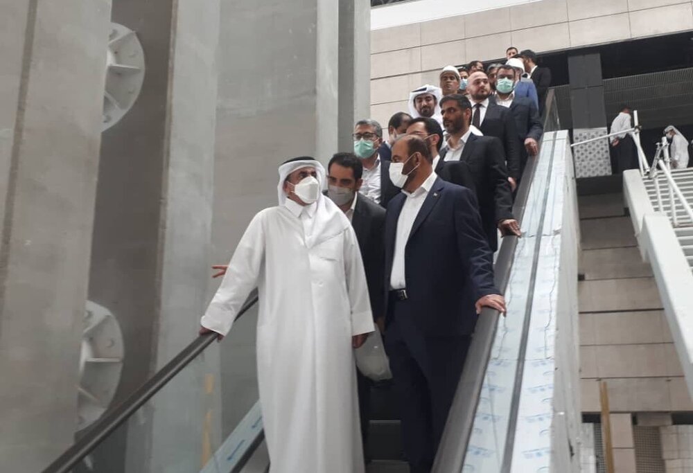وزیر حمل ونقل قطر از ترمینال جدید فرودگاه وبندرگاه کیش بازدید کرد