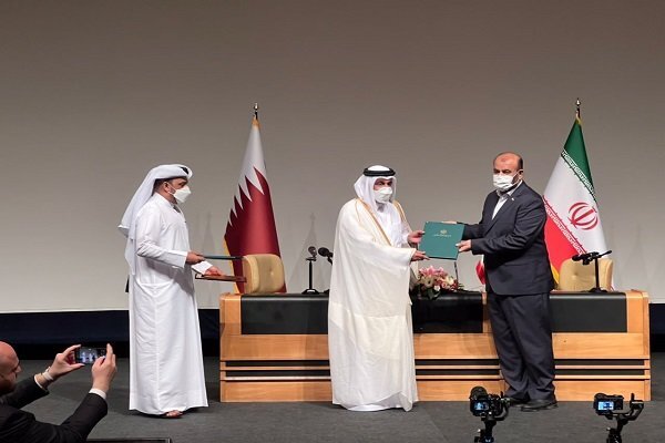 ۶سند همکاری‌های مشترک ایران و قطر به امضای وزرای راه دو کشور رسید