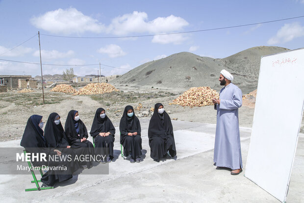 مبلغ دینی روستای «قتلیش علیا» از توابع دهستان گیفان