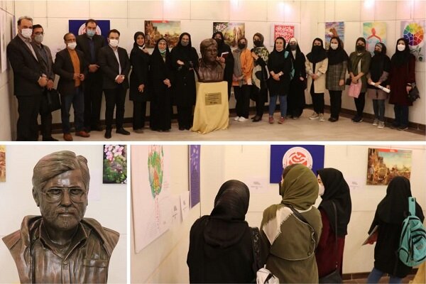 نمایشگاه «هنر انقلاب» در کرمانشاه افتتاح شد