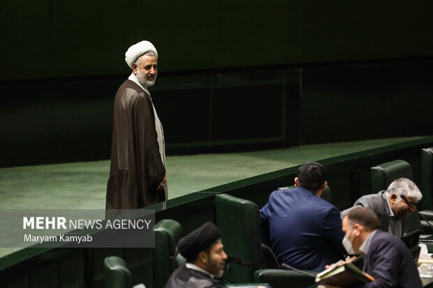 مجتبی ذوالنور نماینده مجلس در جلسه علنی مجلس شورای اسلامی حضور دارد
