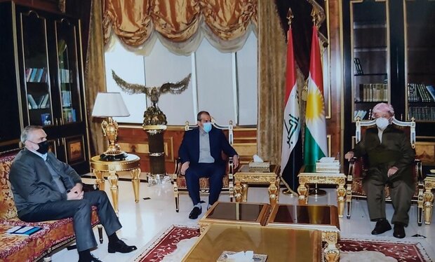 Iranian delegation meets Barzani, KRG officials in Erbil  