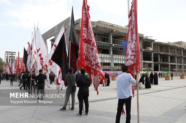 Gathering of mourners of Hazrat Khadija (SA) in Mashhad