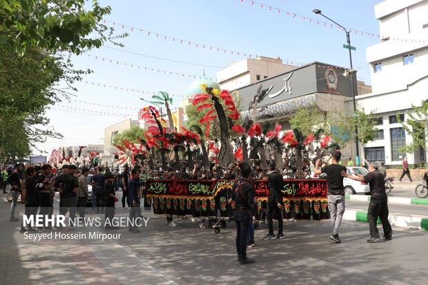 Gathering of mourners of Hazrat Khadija (SA) in Mashhad