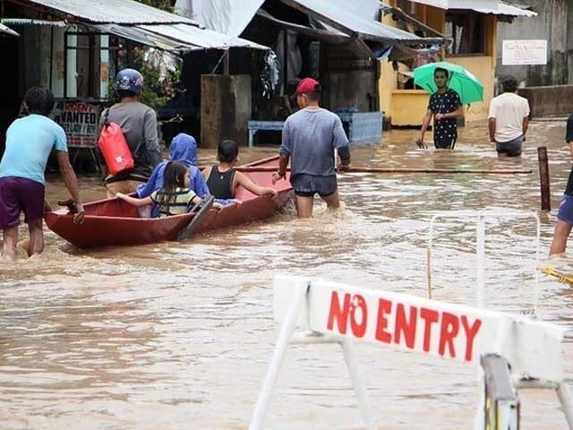 فلپائن میں بارشوں اور لینڈ سلائیڈنگ سے ہلاکتوں کی تعداد 58 ہوگئی