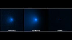 هابل بزرگترین ستاره دنباله دار را شکار کرد