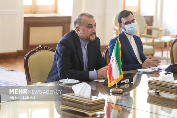 دیدار وزرای امورخارجه کشور ایران و عراق