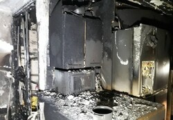آتش سوزی ۱۲ خانه در رامیان با ۳۵ حادثه دیده/ ‏۴ خانوار اسکان داده شدند