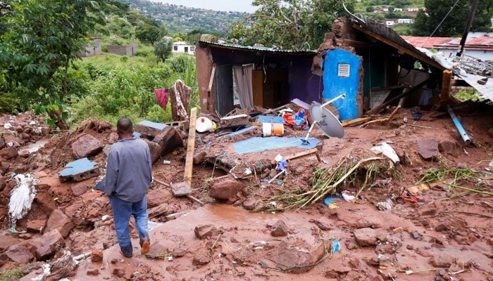 جنوبی افریقہ میں سیلاب سے اموات کی تعداد 300 سے تجاوز کر گئی