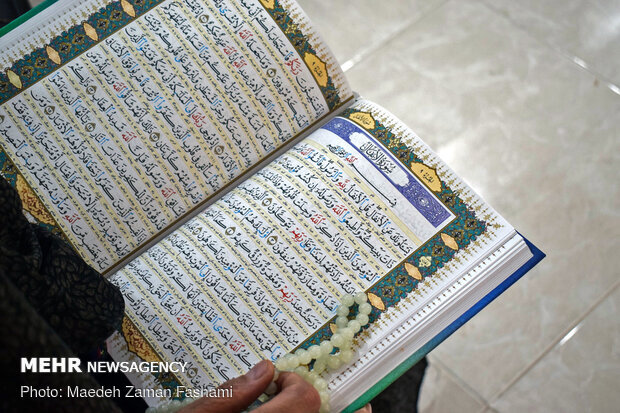 برگزاری مراسم جزءخوانی قرآنی کریم در بیش از ۴۰ مسجد شهرستان بهار