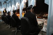 نقاره نوازی شب عید قربان در حرم مطهر امام رضا(ع)