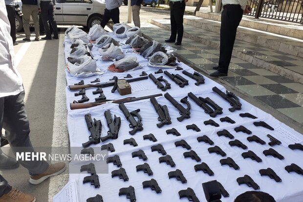 قاچاقچیان سلاح و مواد مخدر در دام پلیس لرستان