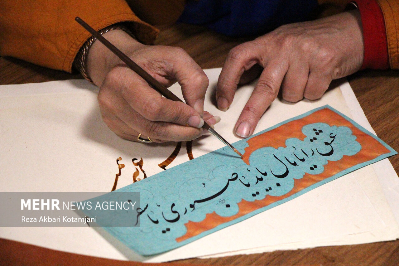 کارگاه و نمایشگاه خوشنویسی در اهواز برگزار می‌شود
