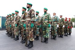 Meşhed kentinde "Ulusal Ordu Günü" geçit töreni